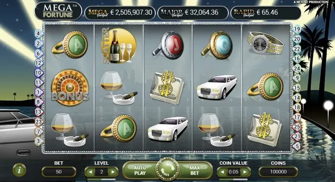 Mega Fortune at Casino Days